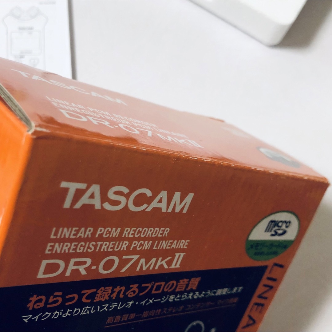 TASCAM タスカム　DR-07MK II VER2 楽器のレコーディング/PA機器(マイク)の商品写真