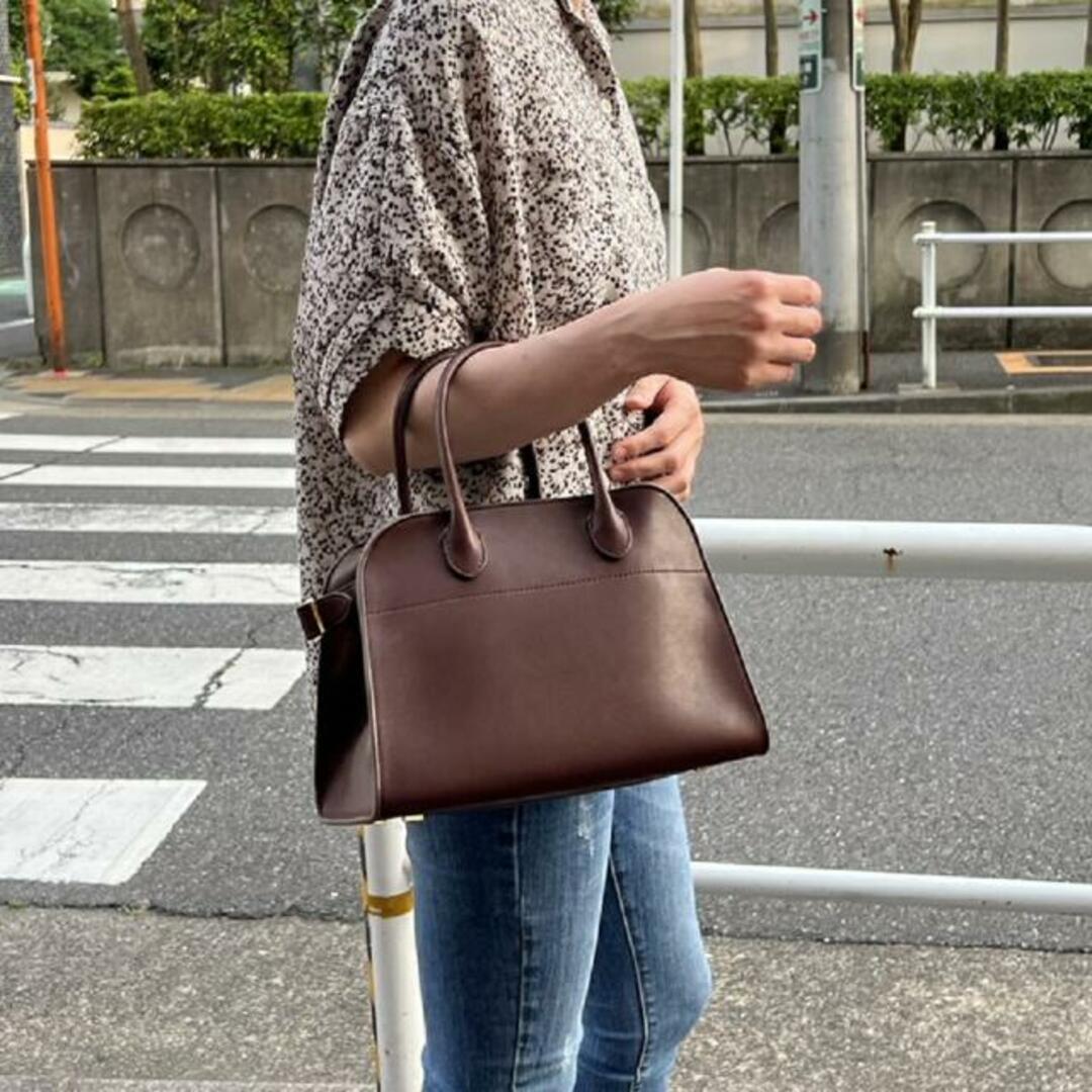 The Row(ザ ロウ) W1190L72 Soft Margaux 10 Bag in Leather DCSHG