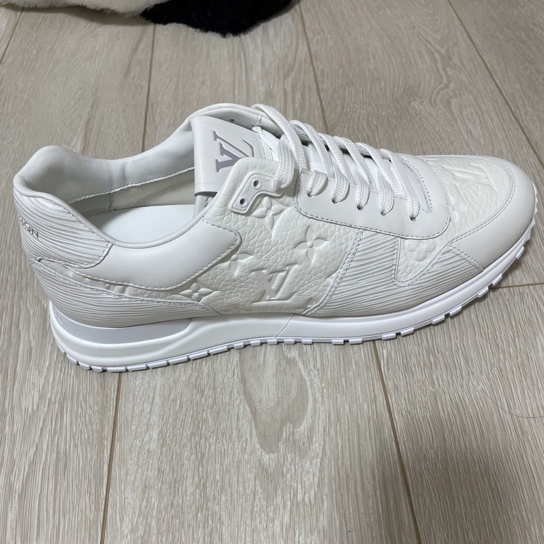 LOUIS VUITTON◇スニーカー_ランアウェイ・ライン_RED/37.5/RED/牛革