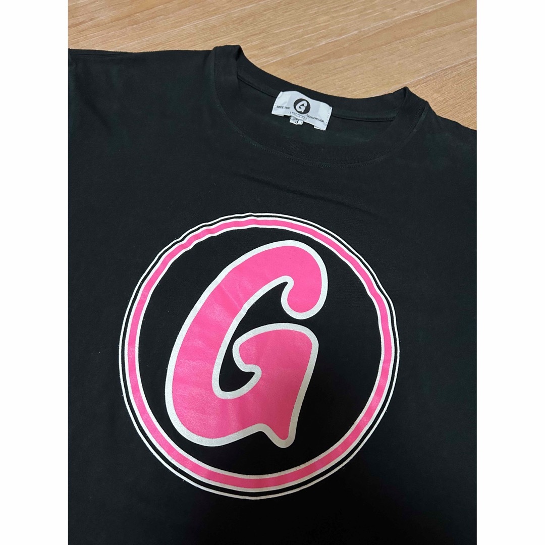 GOODENOUGH(グッドイナフ)の美品 GOODENOUGH グッドイナフ ロゴ Tシャツ ブラック 3 メンズのトップス(Tシャツ/カットソー(半袖/袖なし))の商品写真