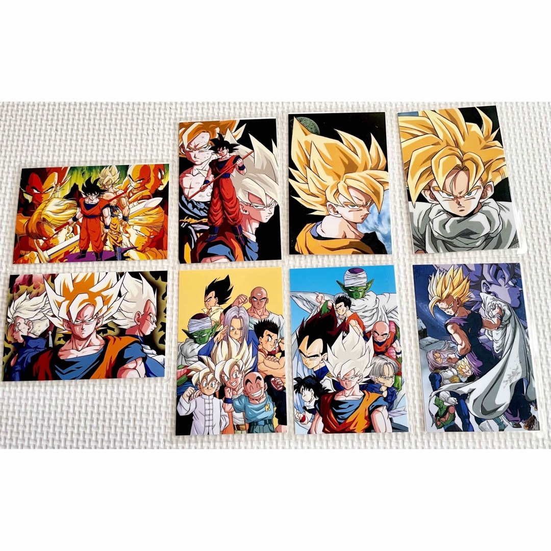 【レア・希少品】ドラゴンボールZ　ラミネートカード　8枚セット ラミカ 鳥山明