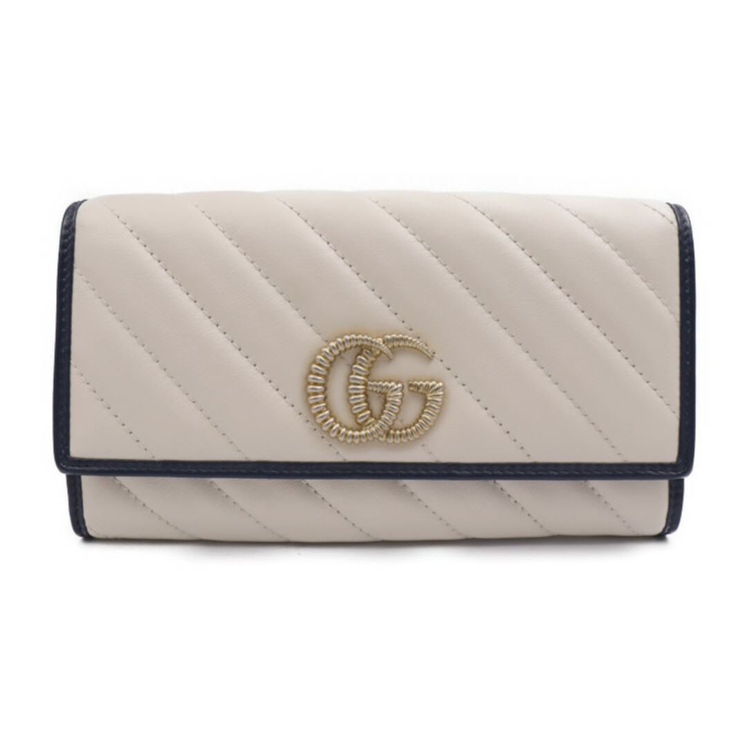 Gucci - GUCCI グッチ GGマーモント コンチネンタルウォレット 長財布