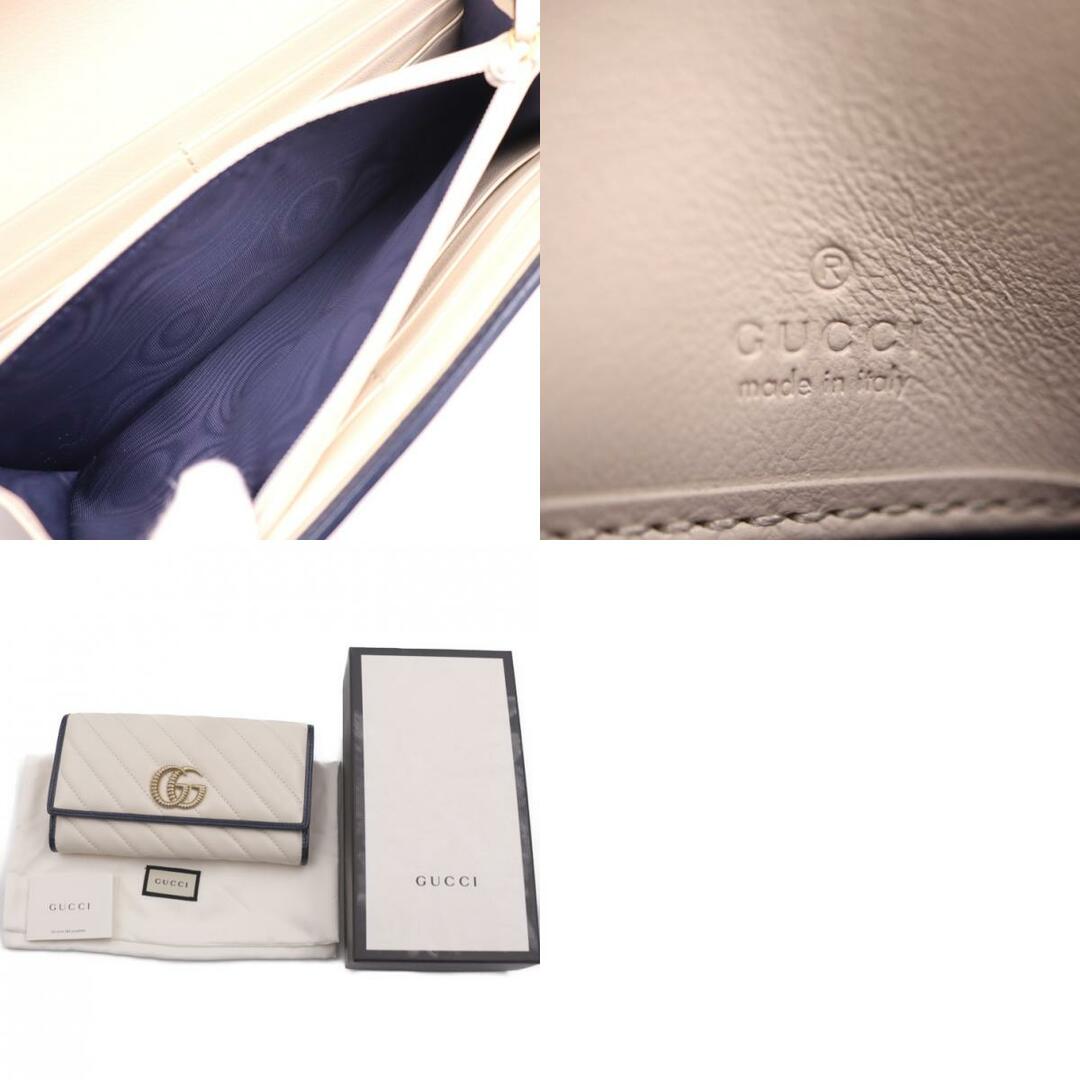 Gucci - GUCCI グッチ GGマーモント コンチネンタルウォレット 長財布