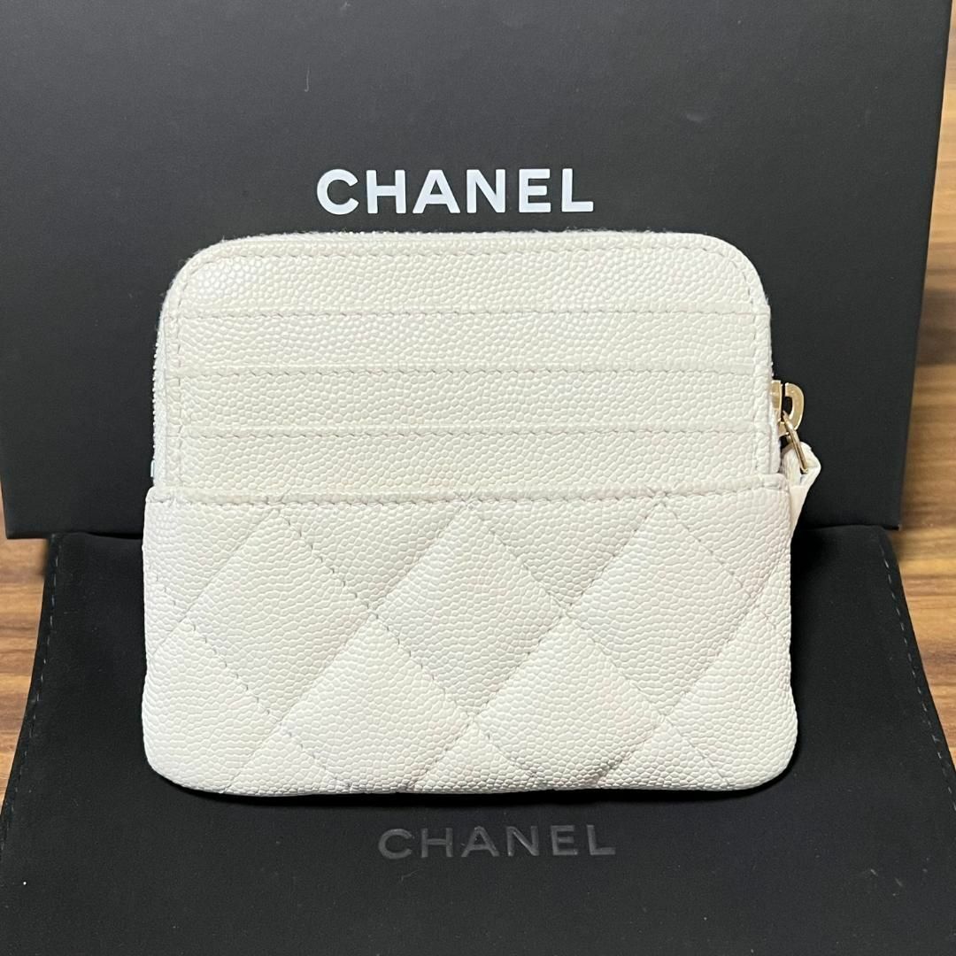 ⭐️未使用に近い⭐️CHANEL シャネル コインケース キャビアスキン-