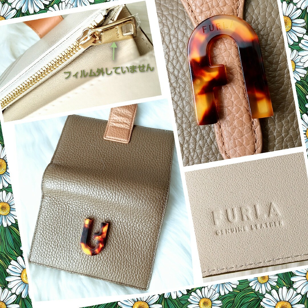 2022公式店舗 フルラFURLA✜ソフィアグレイニー✜二つ折り財布 ...