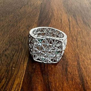 TOM WOOD - TOMWOOD(トムウッド) R74MSCZFG01S925 Mesh Ring TOM WOOD - TOMWOOD(トムウッド) R74MSCZFG01S925 Mesh Ring