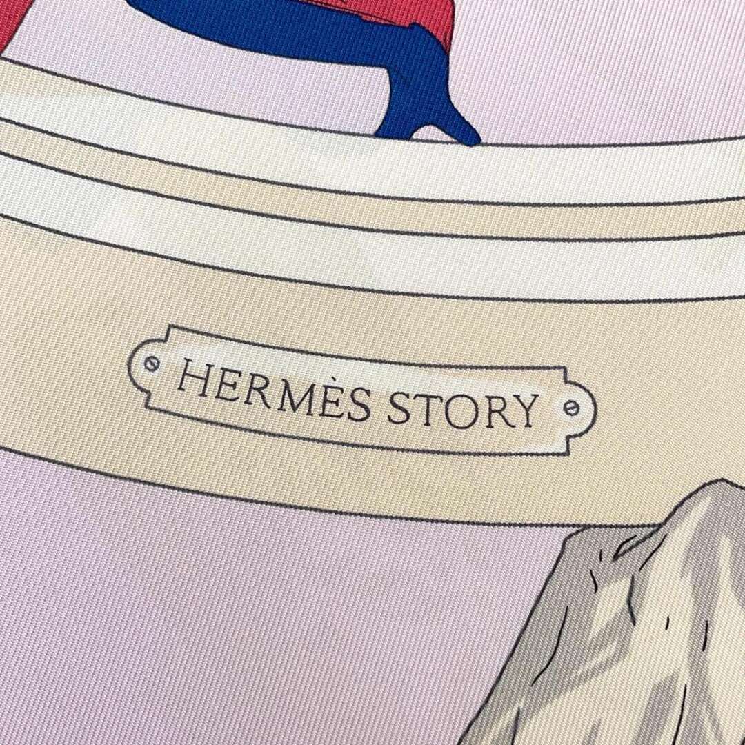 エルメス スカーフ カレ90 エルメス・ストーリー Hermes Story HERMES シルクツイル 2022年春夏