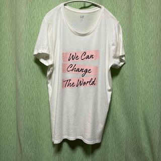 ギャップ(GAP)のGAP  Tシャツ　ホワイト(Tシャツ(半袖/袖なし))