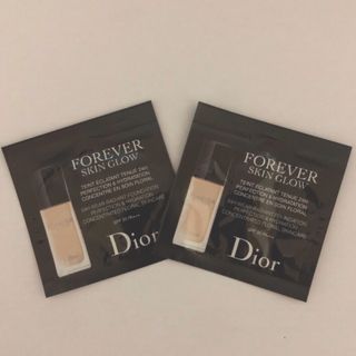 ディオール(Dior)のディオールスキンフォーエヴァー フルイド グロウ  サンプル(ファンデーション)