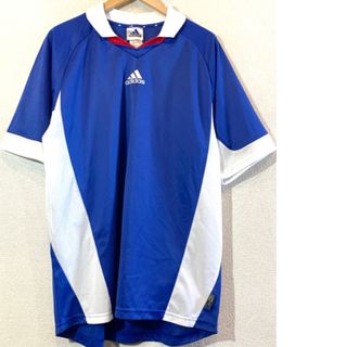 アディダス(adidas)のadidas★90sVINTAGE★サッカーシャツ★アディダス★ビンテージ★XL(ポロシャツ)