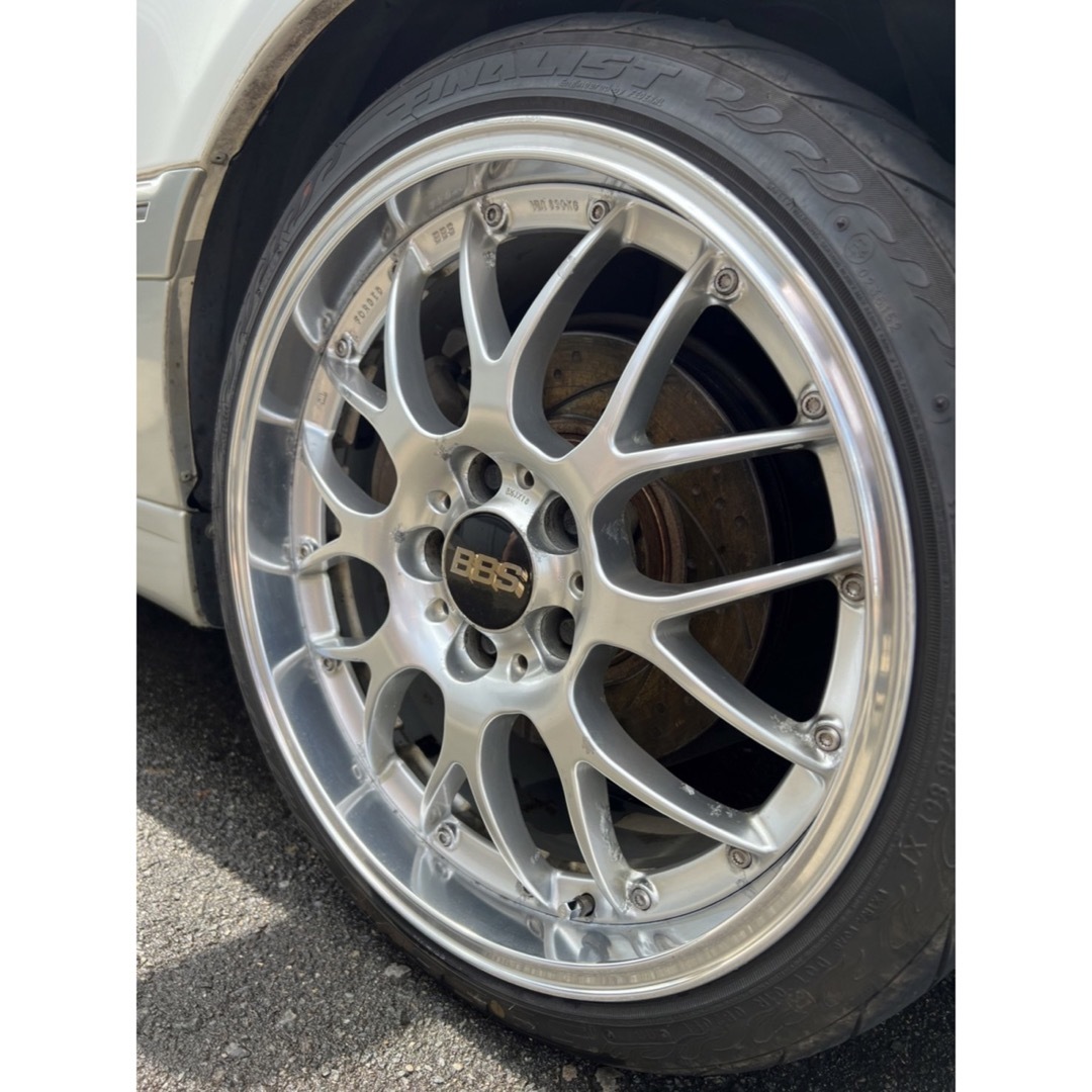 BBS ホイール　RS-GT 18インチ　PCD114.3 ダイヤモンドカット