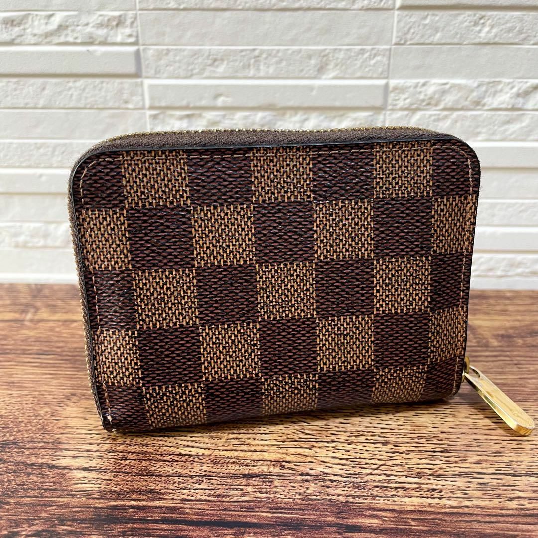 LOUIS VUITTON - ルイヴィトン ダミエ コインパース ジッピー カード