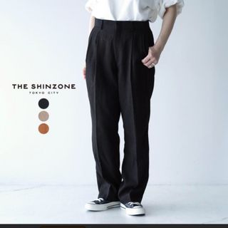 シンゾーン(Shinzone)の新品未使　THE SHINZONE MELANGE CHRYSLER PANTS(カジュアルパンツ)