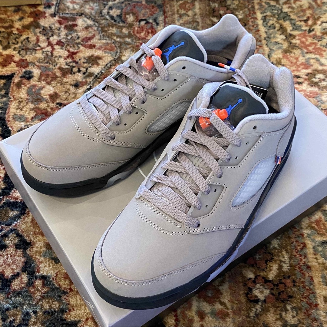 PSG × Nike Air Jordan 5 Low パリ・サンジェルマンブラウン系ブラック系カット