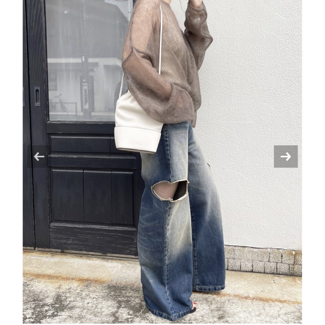 Spick & Span - 完売!スピック&スパン5 1/2 SIDE CRUSHED DENIMの通販