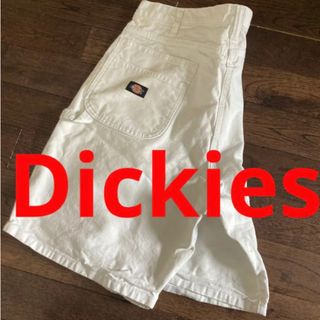 ディッキーズ(Dickies)のDickiesディッキーズホワイトペインターショート短ハーフパンツ カーゴワーク(ショートパンツ)