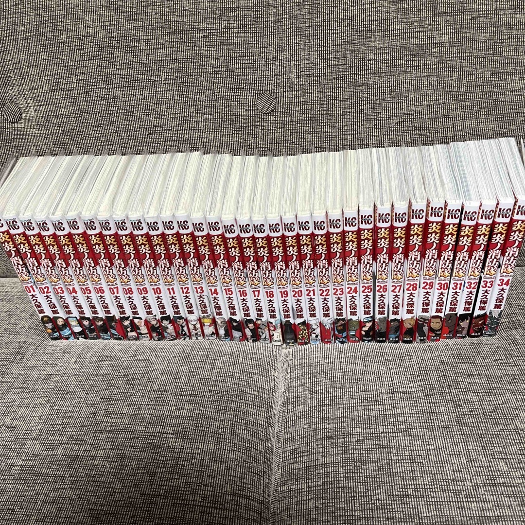 炎炎ノ消防隊 大久保篤 講談社 美品 一部カバーあり 01 から 34巻 まで