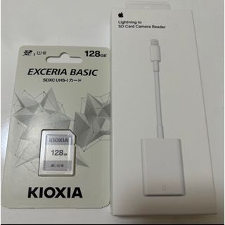 アップル(Apple)のApple純正　SDカードリーダー&SDカードセット(PC周辺機器)