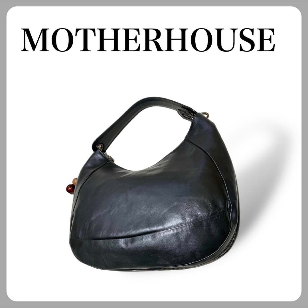 マザーハウス ミノリ レザーバッグ 希少色 緑系 美品 MOTHERHOUSE | フリマアプリ ラクマ