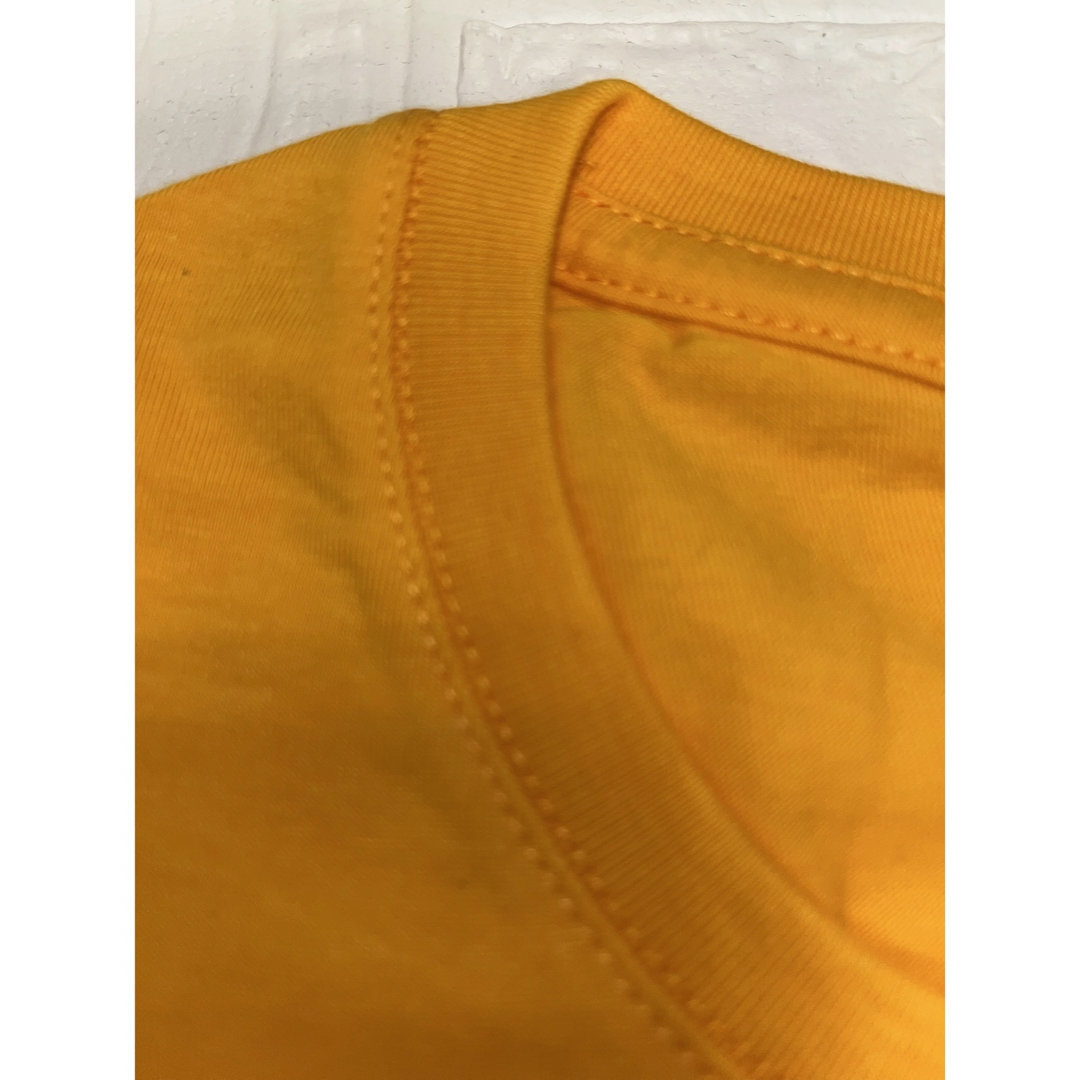 M サイズ 半袖 Tシャツ にこちゃん レディース メンズ 韓国 黄色　イエロー メンズのトップス(Tシャツ/カットソー(半袖/袖なし))の商品写真