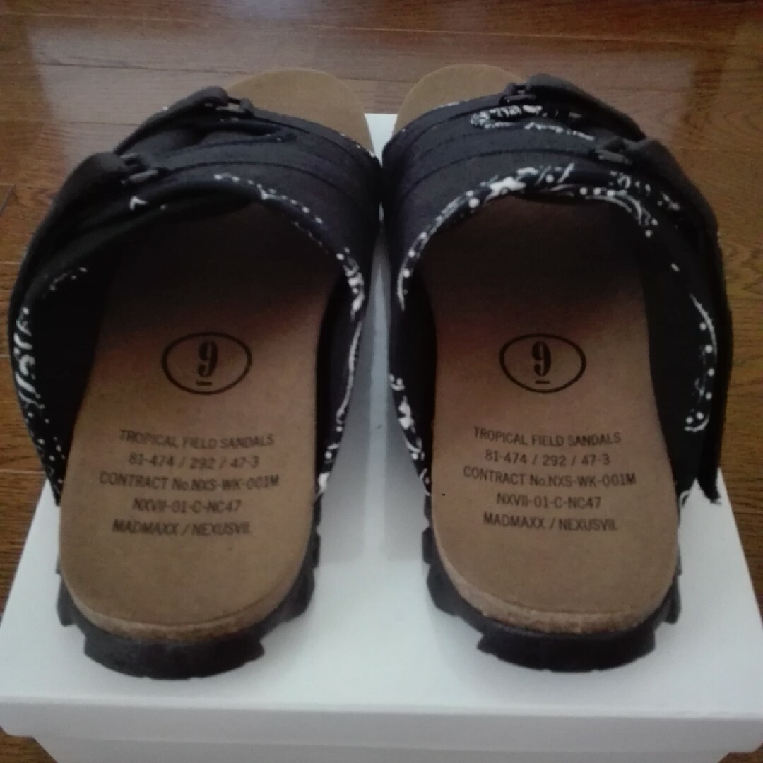 NEXUSVII - BANDANA TROPICAL FIELD SANDALS US:9の通販 by aka NEXUSVII - BANDANA TROPICAL FIELD SANDALS US:9の通販 by aka