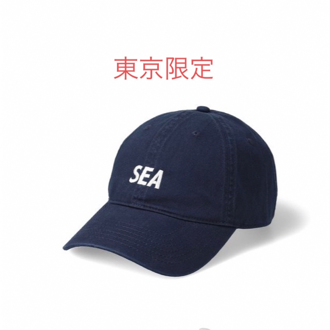 値下げ　東京限定 ウィンダンシー cap wind and sea ネイビー東京限定