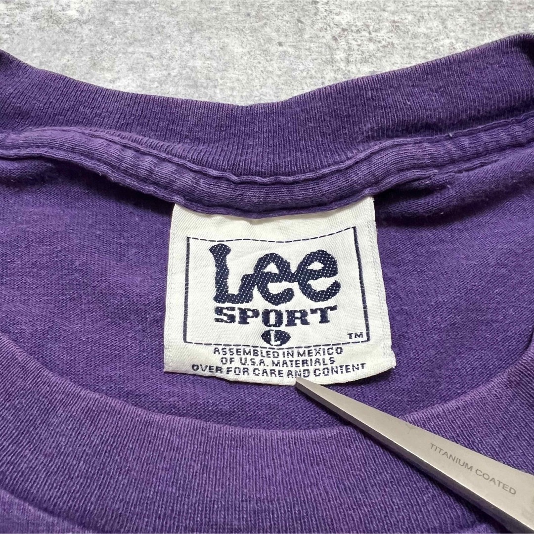 Lee - リースポーツLee☆NFLミネソタバイキングス刺繍ロゴパープルT