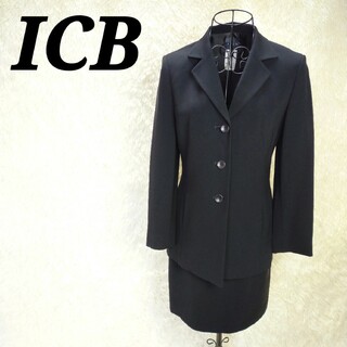 アイシービー(ICB)のアイシービー【7】ブラックフォーマル　セットアップ　タイトスカート　ジャケット(スーツ)