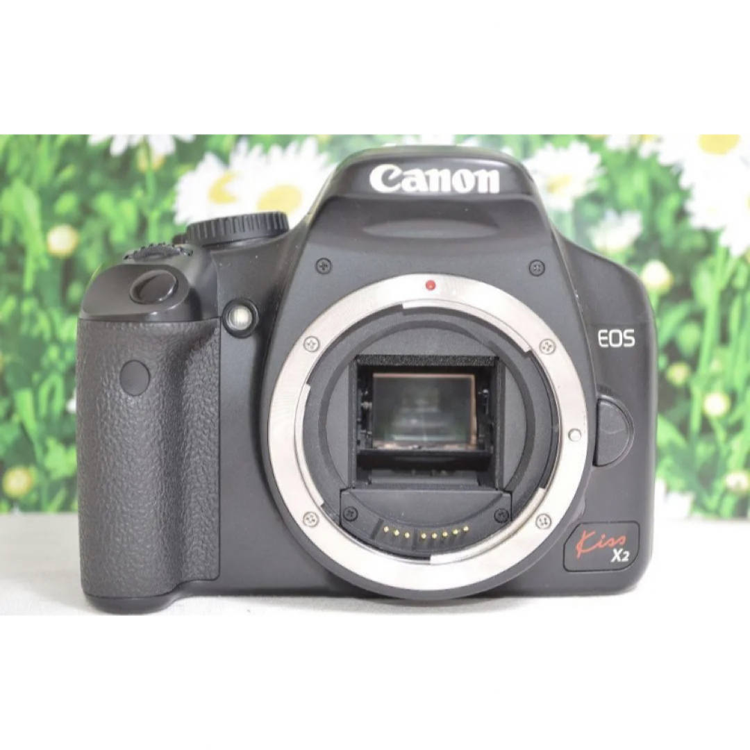 充電器❤️憧れのCanon一眼レフ❤️Canon EOS Kiss X2