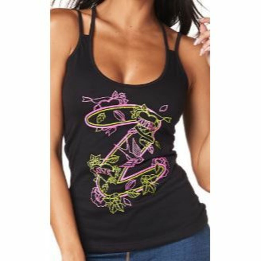 【美品】 ZUMBA タンクトップ 黒