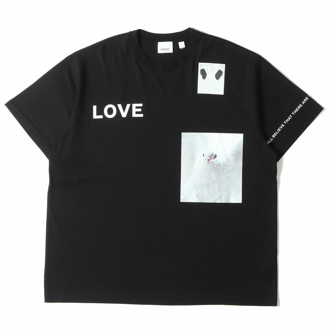 BURBERRY - BURBERRY バーバリー Tシャツ サイズ:M LOVE フォト