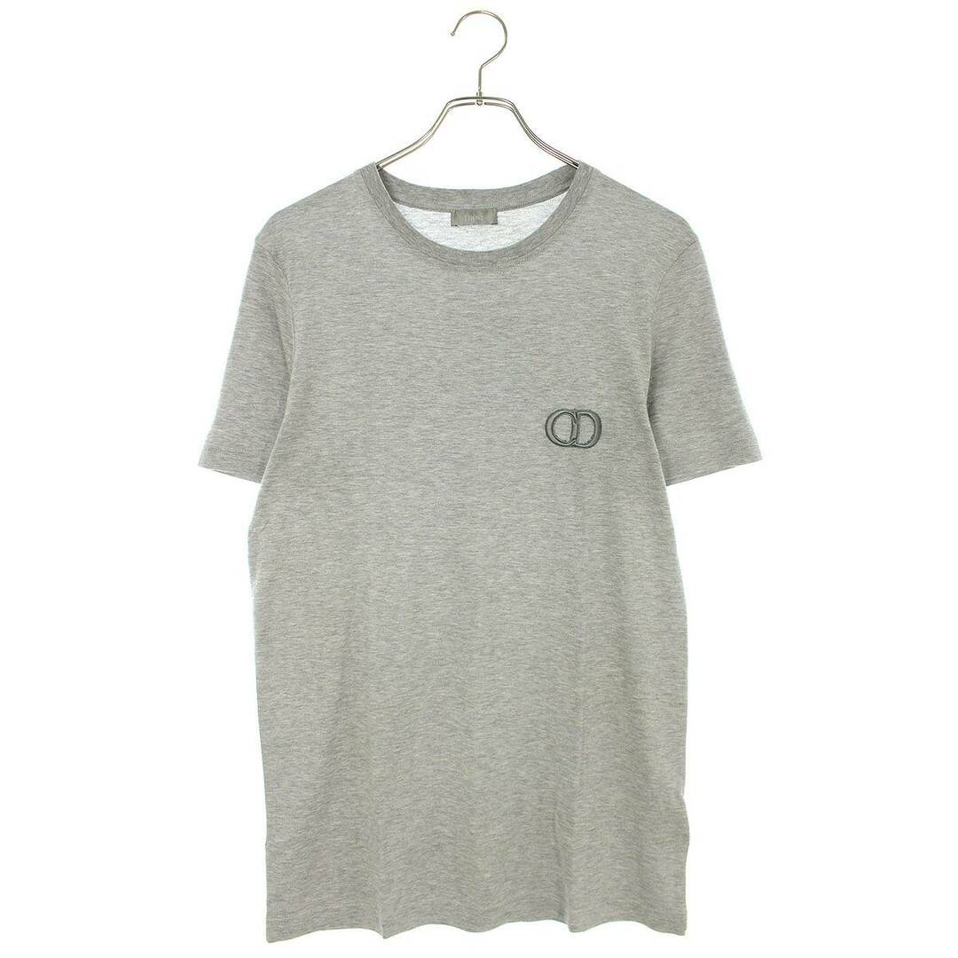 DIOR ディオール CD刺繍 半袖Tシャツ カットソー ネイビー 013J600A0589