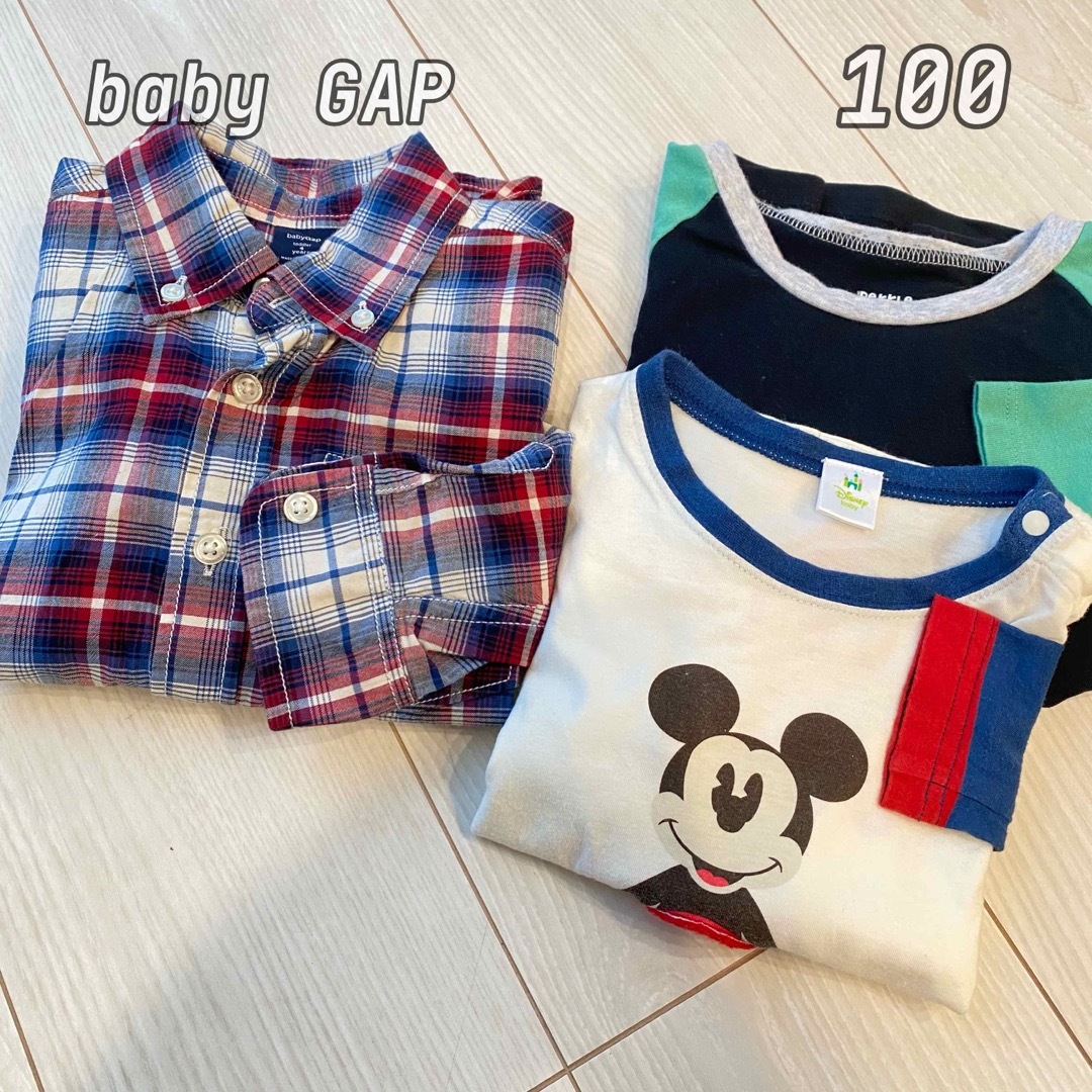 ミッキー Tシャツ サイズ95 レッド BabyGAP 通販
