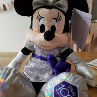 ディズニー(Disney)のディズニー100 ミニーちゃんぬいぐるみ(キャラクターグッズ)