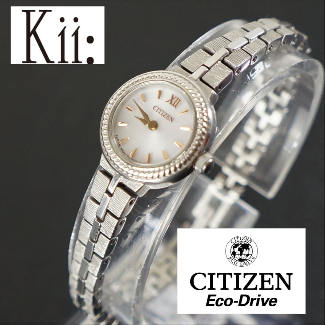 CITIZEN - 【稼働品】citizen Kii： エコドライブ ソーラーレディース