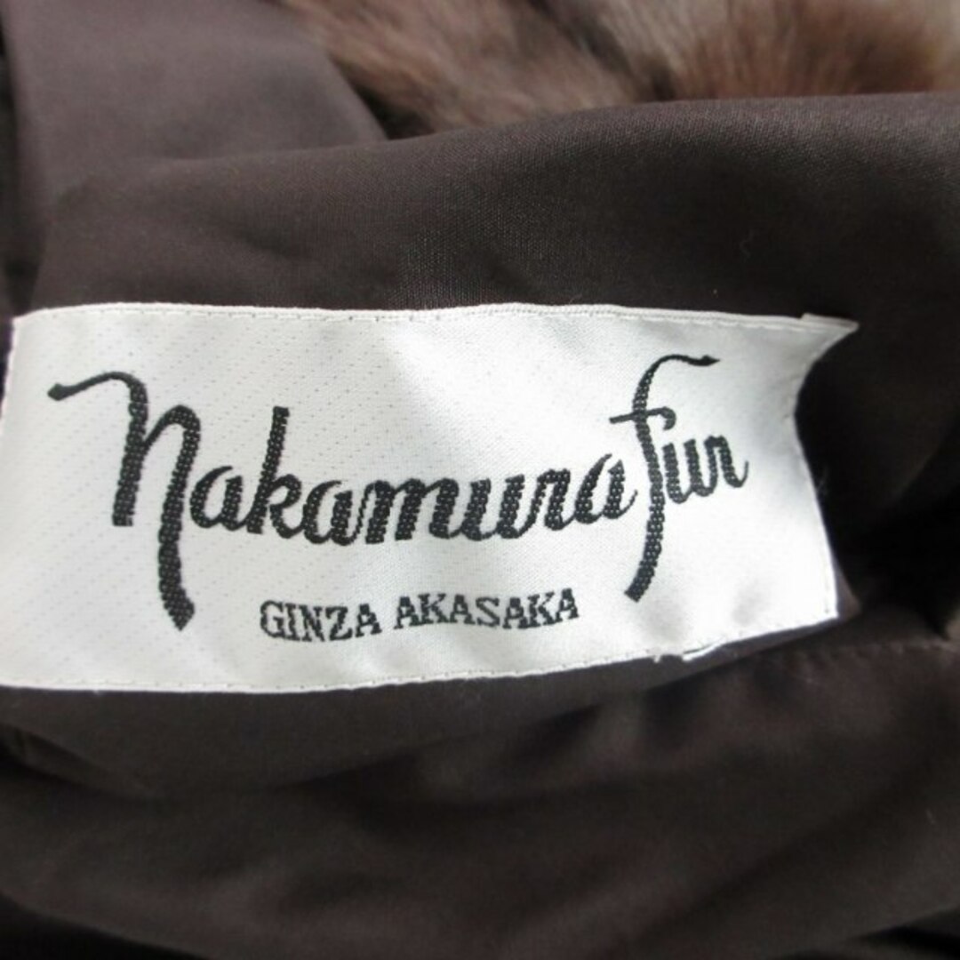 other - nakamura fur リバーシブルコート ミンクジャケット 毛皮 茶 F ...