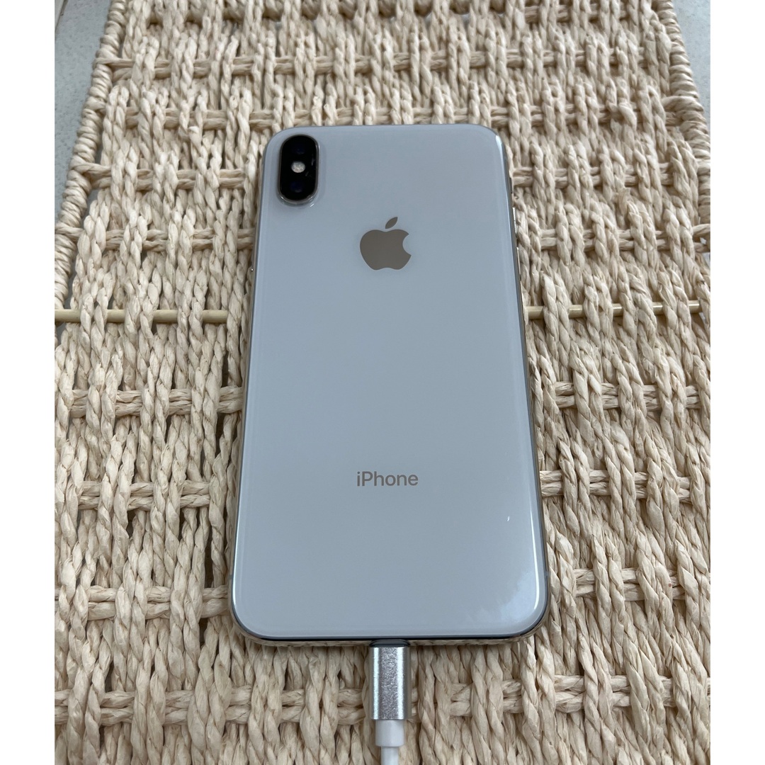 iPhoneX 本体　256G SIMフリー スマホ/家電/カメラのスマートフォン/携帯電話(スマートフォン本体)の商品写真