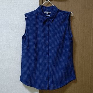 ユニクロ(UNIQLO)のユニクロ ノースリーブブラウス M(シャツ/ブラウス(半袖/袖なし))