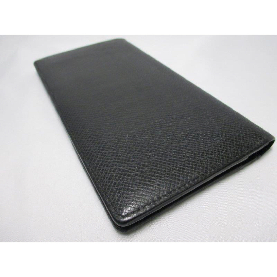 ルイヴィトン タイガ 札入れ 長財布 黒 アルドワーズ カード入れ 中古本物