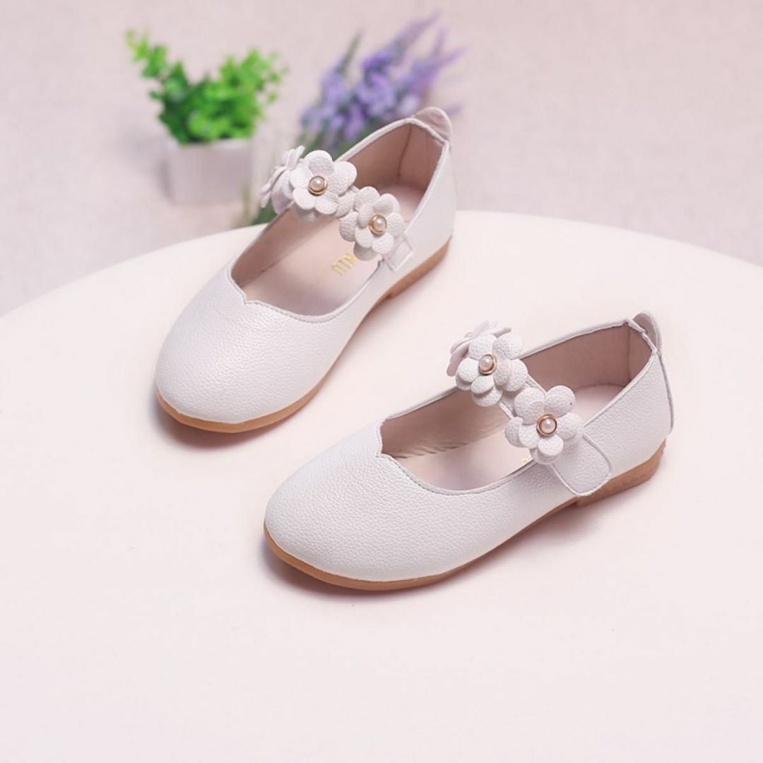 女の子 フォーマル 靴 16cm ホワイト 白 七五三 結婚式 入 園式 入学式