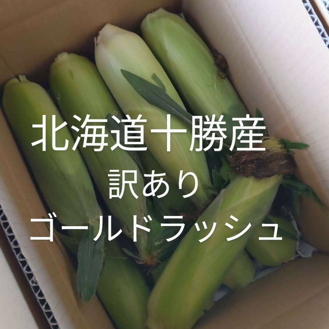 8/10収穫,発送　スイートコーン　箱込み4.5キロ 食品/飲料/酒の食品(野菜)の商品写真