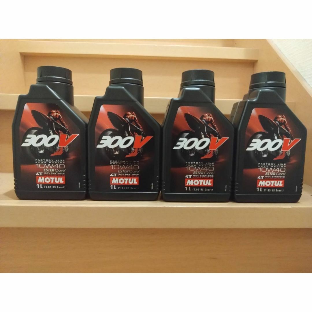モチュール 300V ファクトリーライン レーシング 10W-40 1L 4缶 - その他