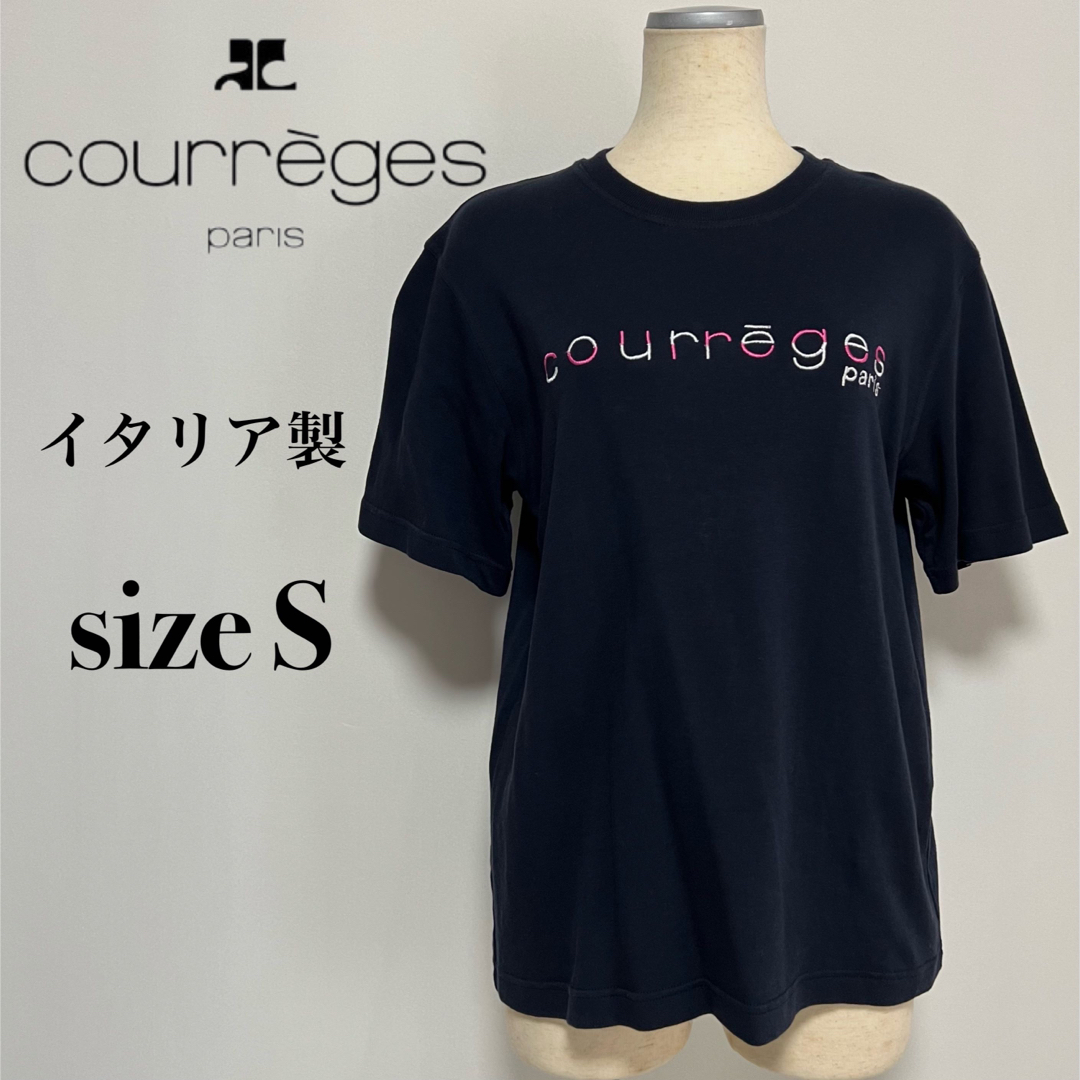 Courreges - Courreges クレージュ Tシャツ オーバーサイズ 刺繍ロゴ イタリア製の通販 by HouAla.com