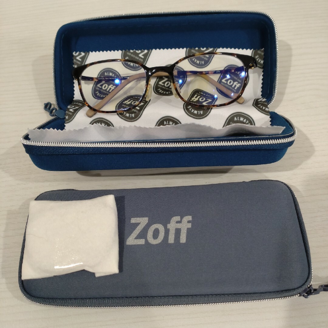 Zoff(ゾフ)のちえちえ様専用 used 軽くて壊れにくい Zoff SMARTZ Skinny メンズのファッション小物(サングラス/メガネ)の商品写真