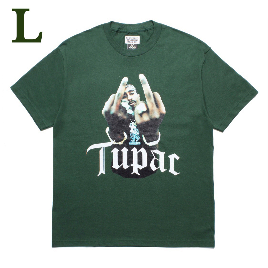 WACKO MARIA 天国東京夏祭り 限定 2PAC Tシャツ グリーン L