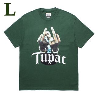 ワコマリア(WACKO MARIA)のWACKO MARIA 天国東京夏祭り 限定 2PAC Tシャツ グリーン L(Tシャツ/カットソー(半袖/袖なし))