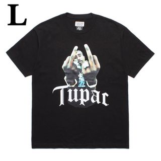 ワコマリア(WACKO MARIA)のWACKO MARIA 天国東京夏祭り 限定 2PAC Tシャツ ブラック L(Tシャツ/カットソー(半袖/袖なし))