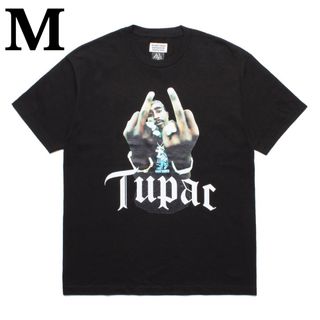 ワコマリア(WACKO MARIA)のWACKO MARIA 天国東京夏祭り 限定 2PAC Tシャツ ブラック M(Tシャツ/カットソー(半袖/袖なし))