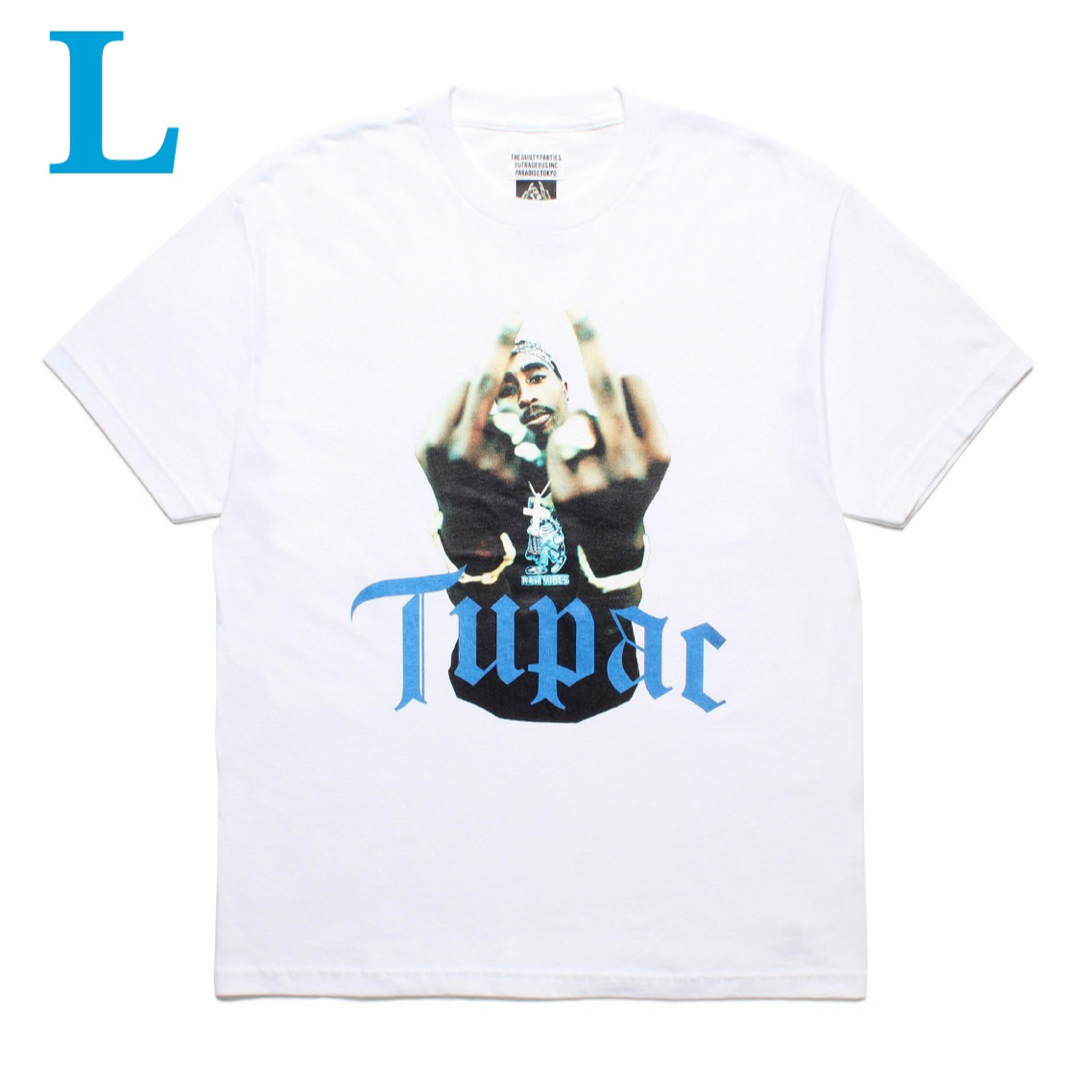 WACKO MARIA 天国東京夏祭り 限定 2PAC Tシャツ ホワイト L