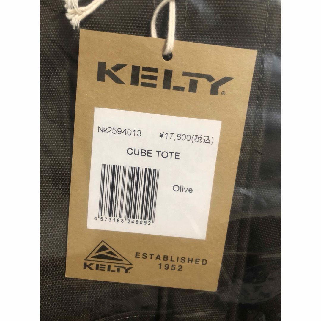 価格順販売 KELTY 【新品】 キューブバッグ オリーブ トートバッグ